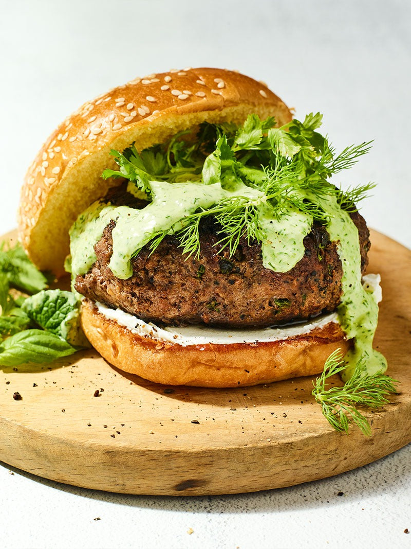 Green Goddess Burger Recipe