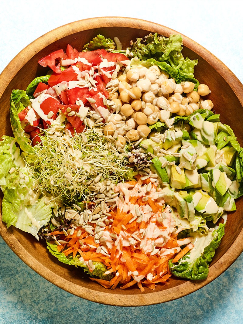 Hippie Chickpea Salad Recipe