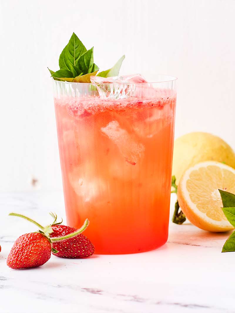 Strawberry Basil Lemonade Recipe