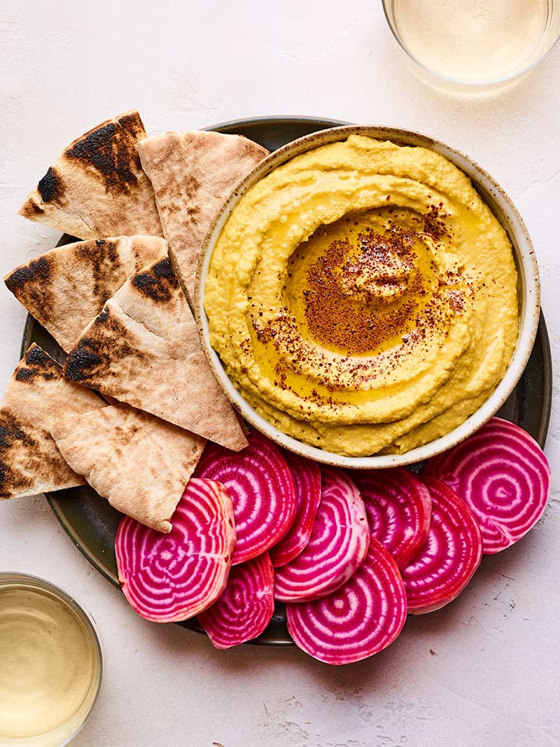 Golden Beet Hummus Recipe
