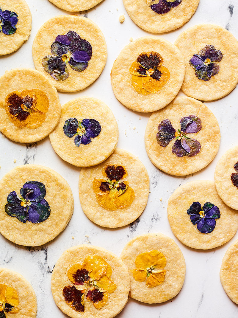 Pansy Sugar Cookies Recipe