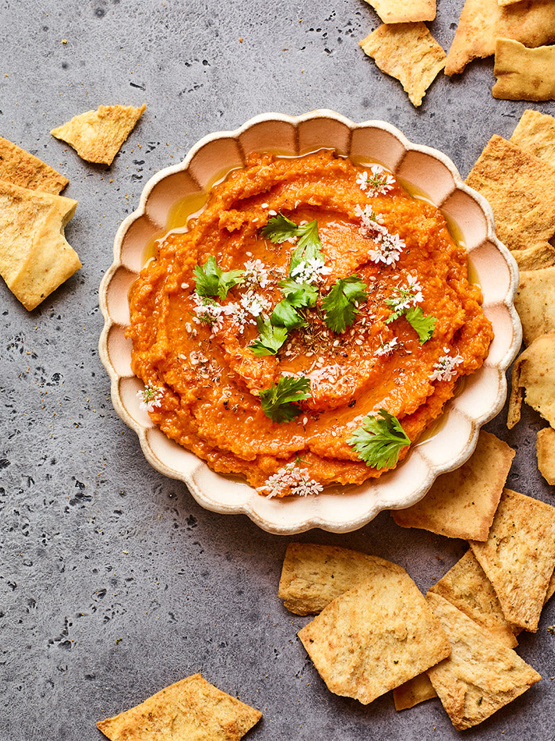 Roasted Spiced Carrot Dip Recipe