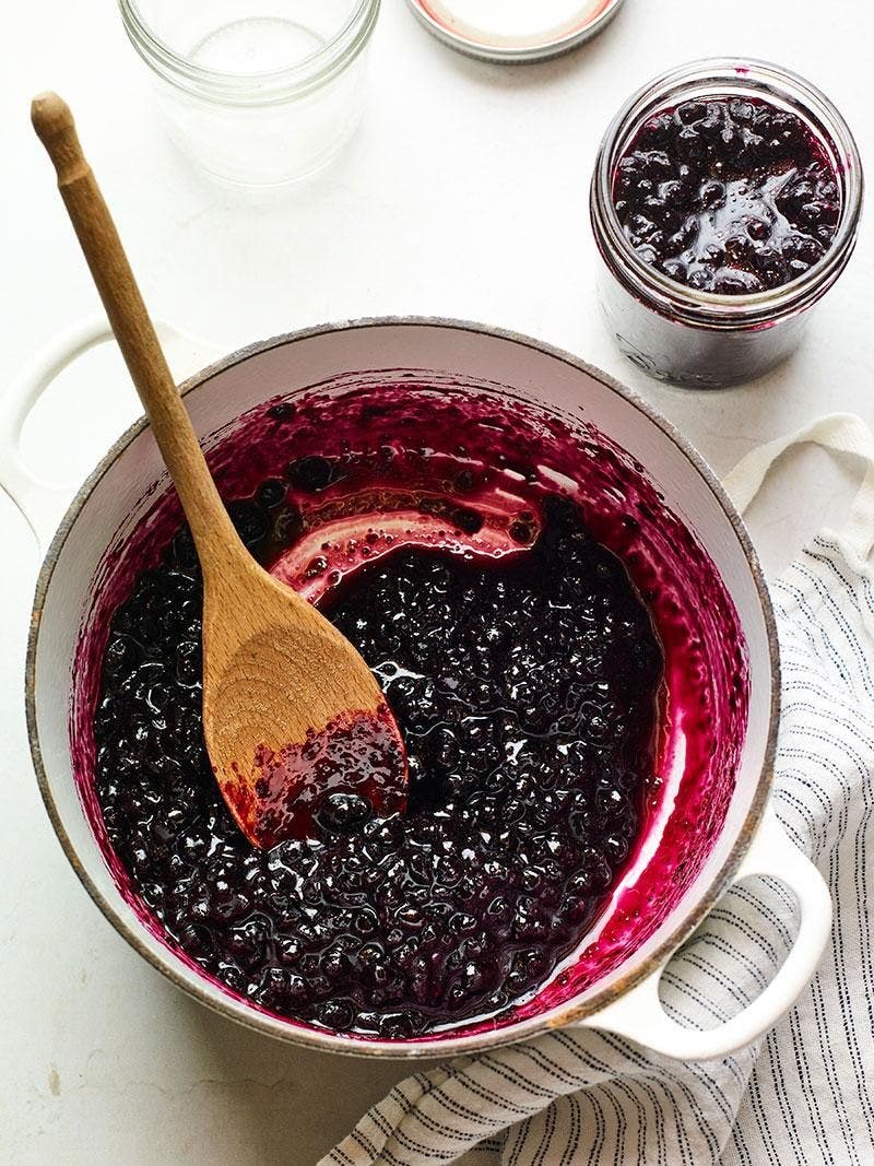 Blueberry Basil Jam Recipe