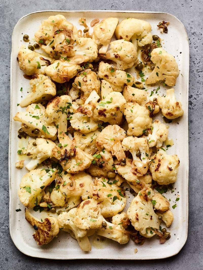 Sautéed Cauliflower & Shallots Recipe