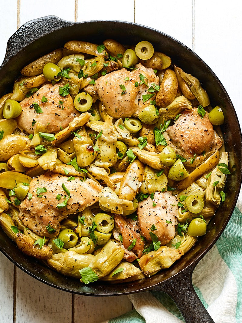 Cast Iron Chicken Skillet Dinner Recipe