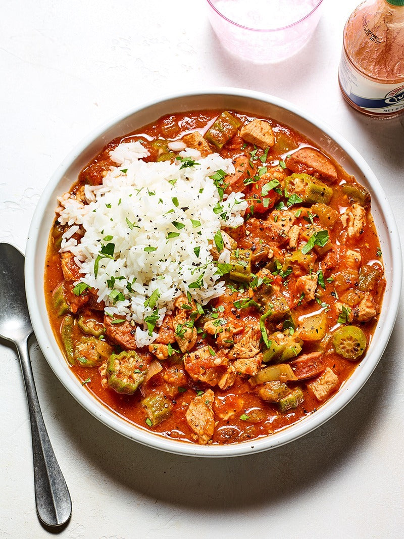 Chicken & Sausage Gumbo Recipe