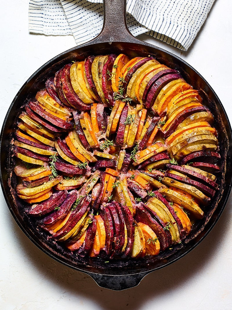 Rainbow Sweet Potato Bake Recipe