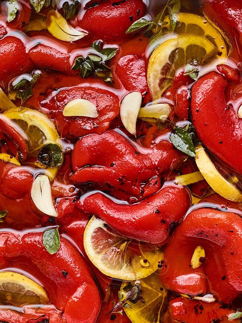 Marinated Peppers Recipe