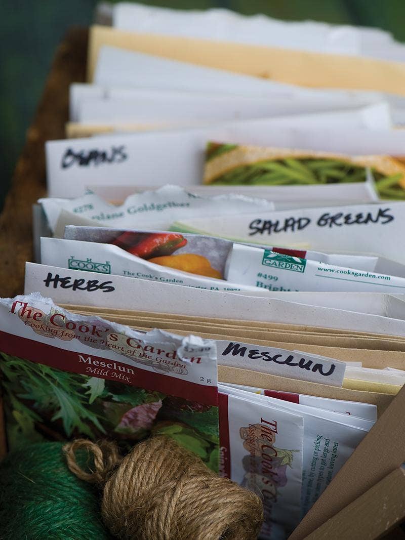 Saving Seed Packets