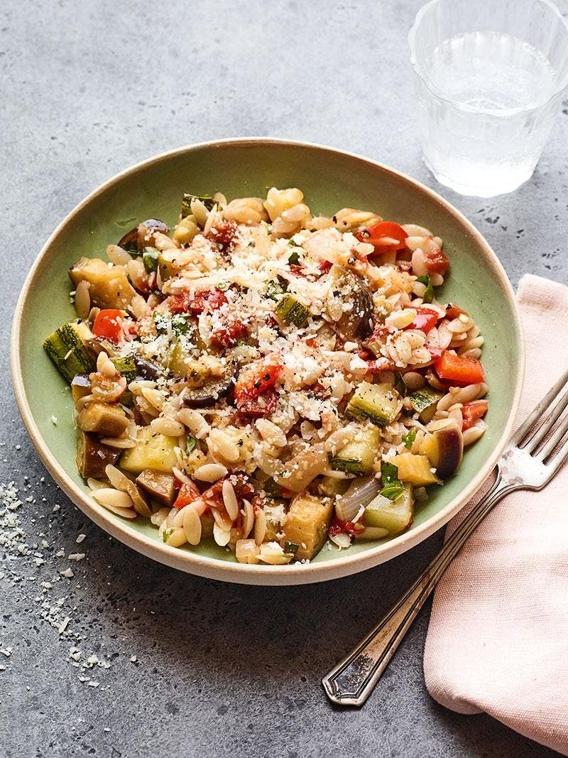 Ratatouille Orzo Recipe