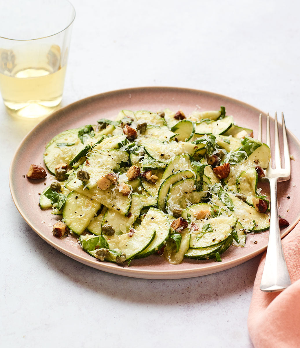 Raw Zucchini Salad Recipe