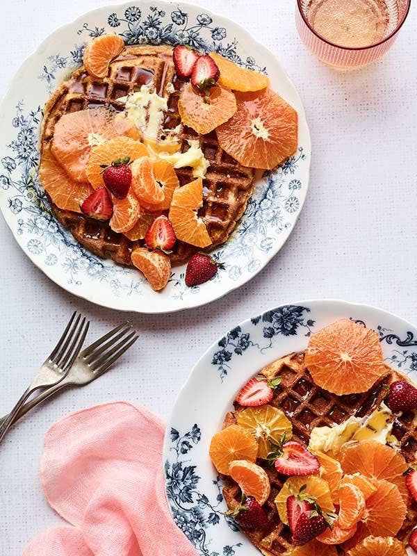 Cornmeal Waffles Recipe