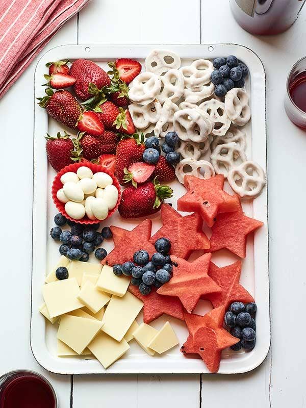 Red, White & Blue Grazing Tray Recipe
