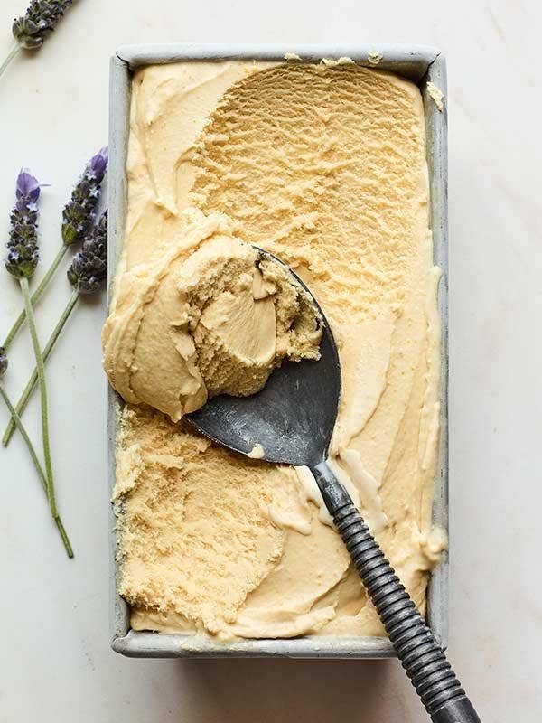 Honey Lavender Ice Cream Recipe