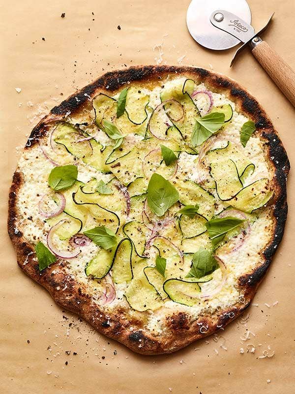 Shaved Zucchini Pizza Recipe