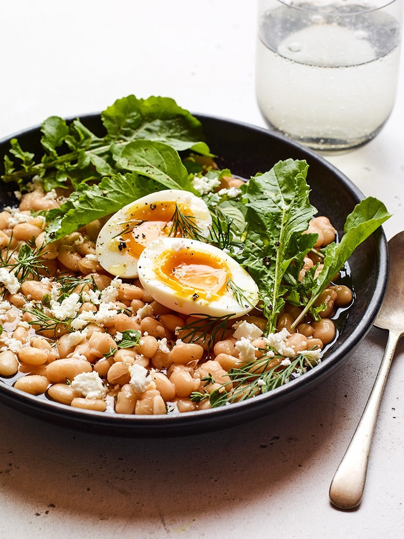 Brothy Breakfast Beans Recipe