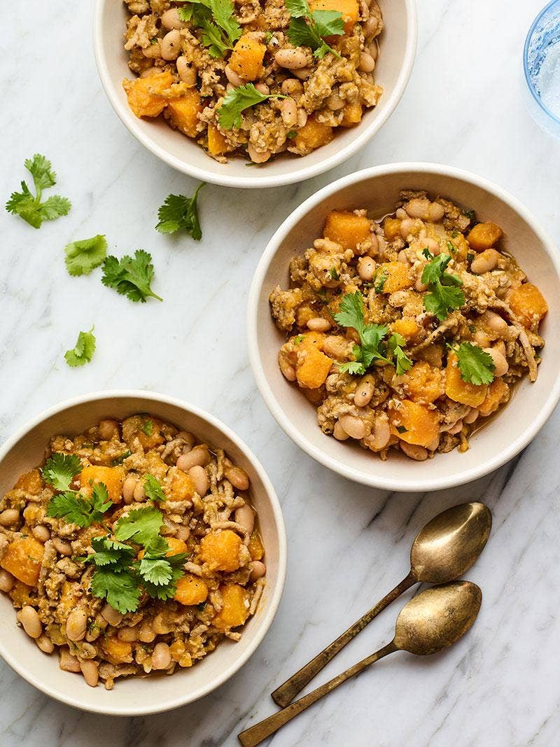 Turkey Butternut Chili Recipe