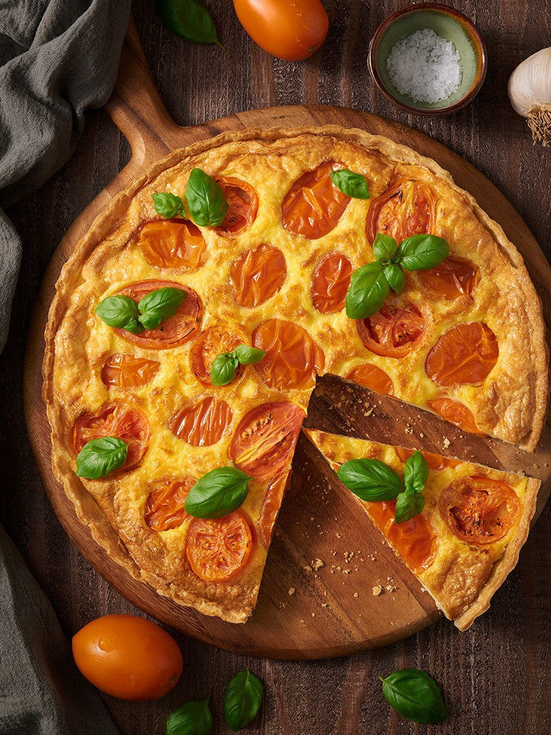tomato quiche recipe