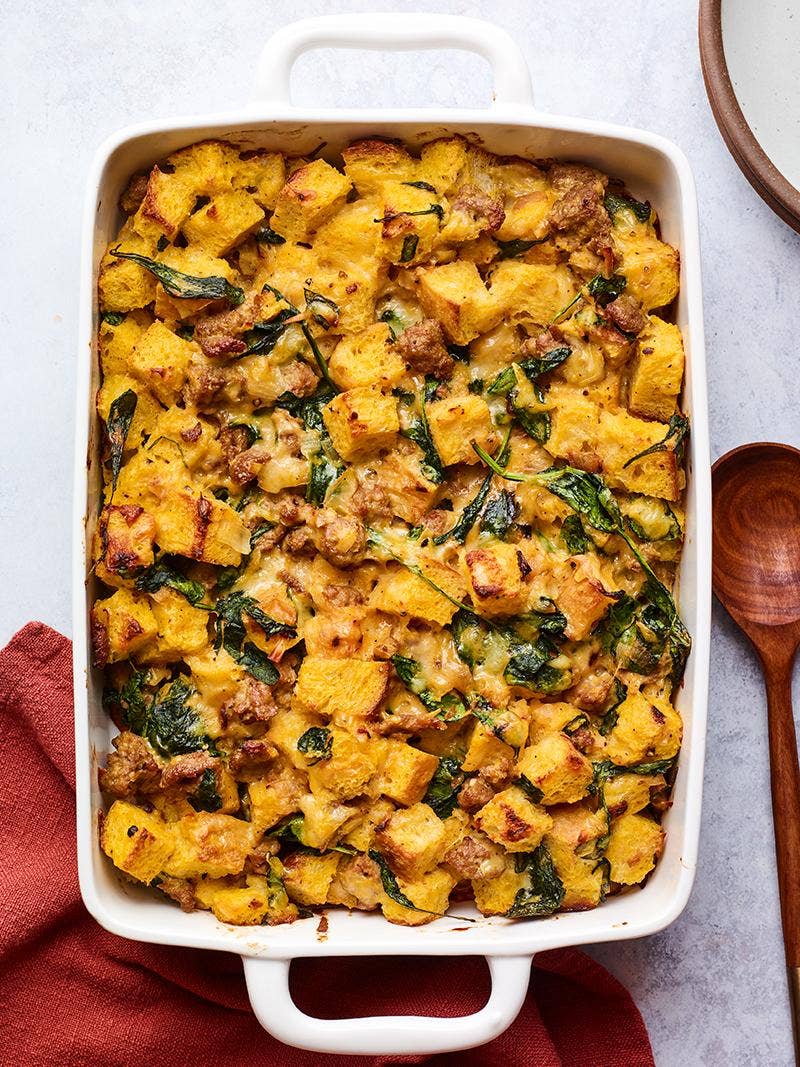 Sausage & Butternut Squash Breakfast Casserole Recipe