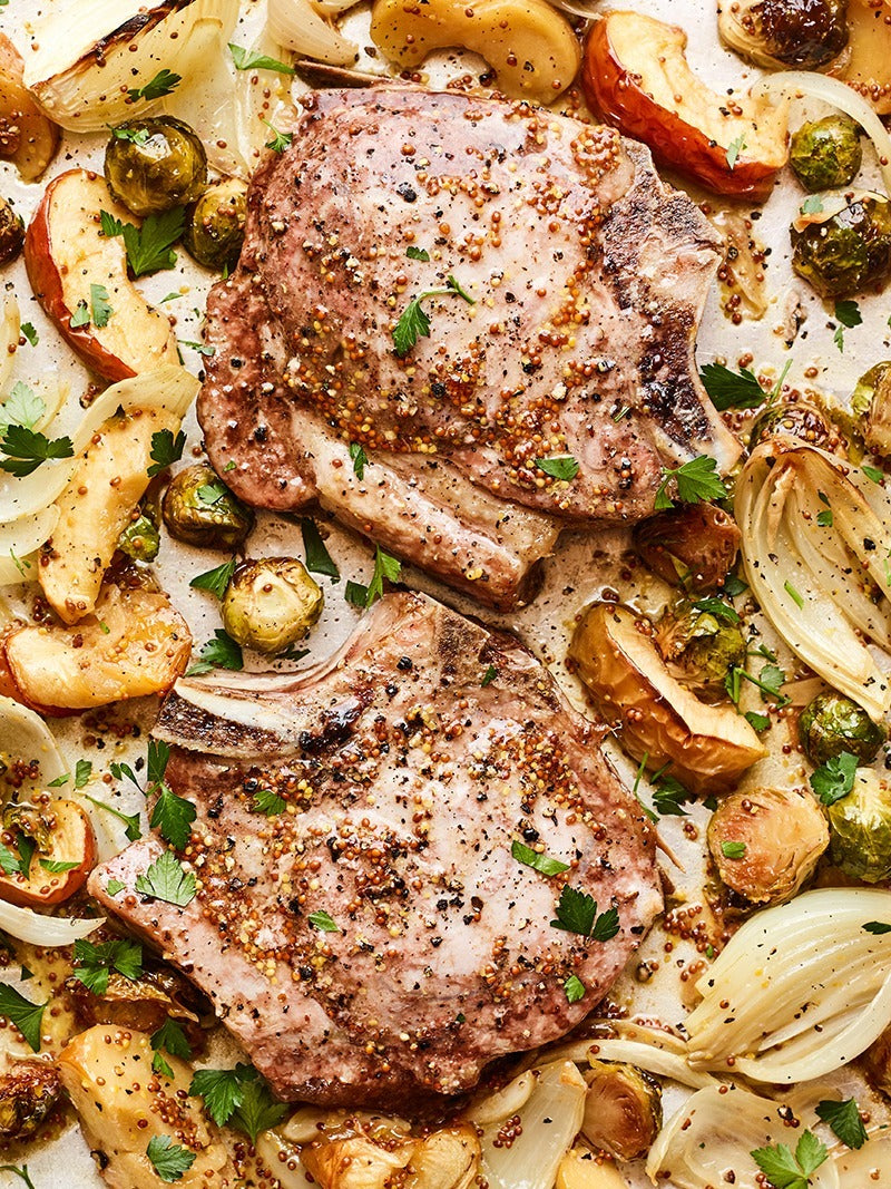 Sheet Pan Pork Chops