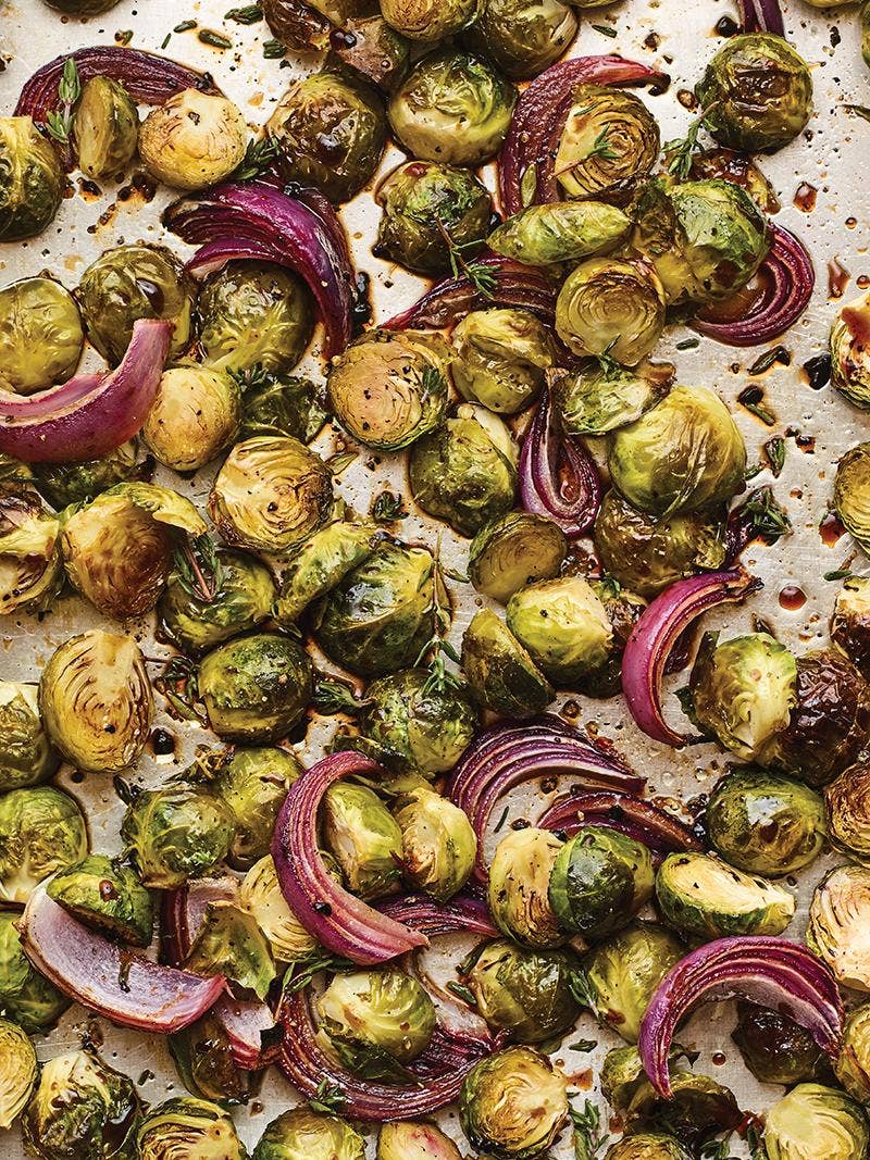 Roasted Brussels Sprouts with Balsamic Recipe