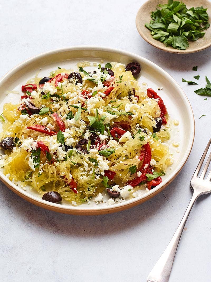 Greek-Style Spaghetti Squash Recipe
