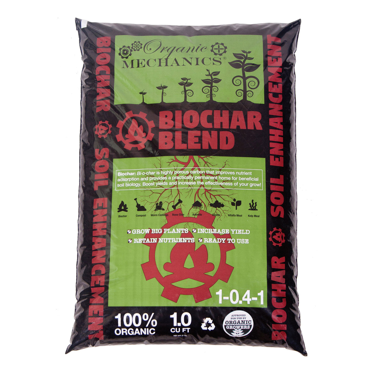Organic Biochar Blend