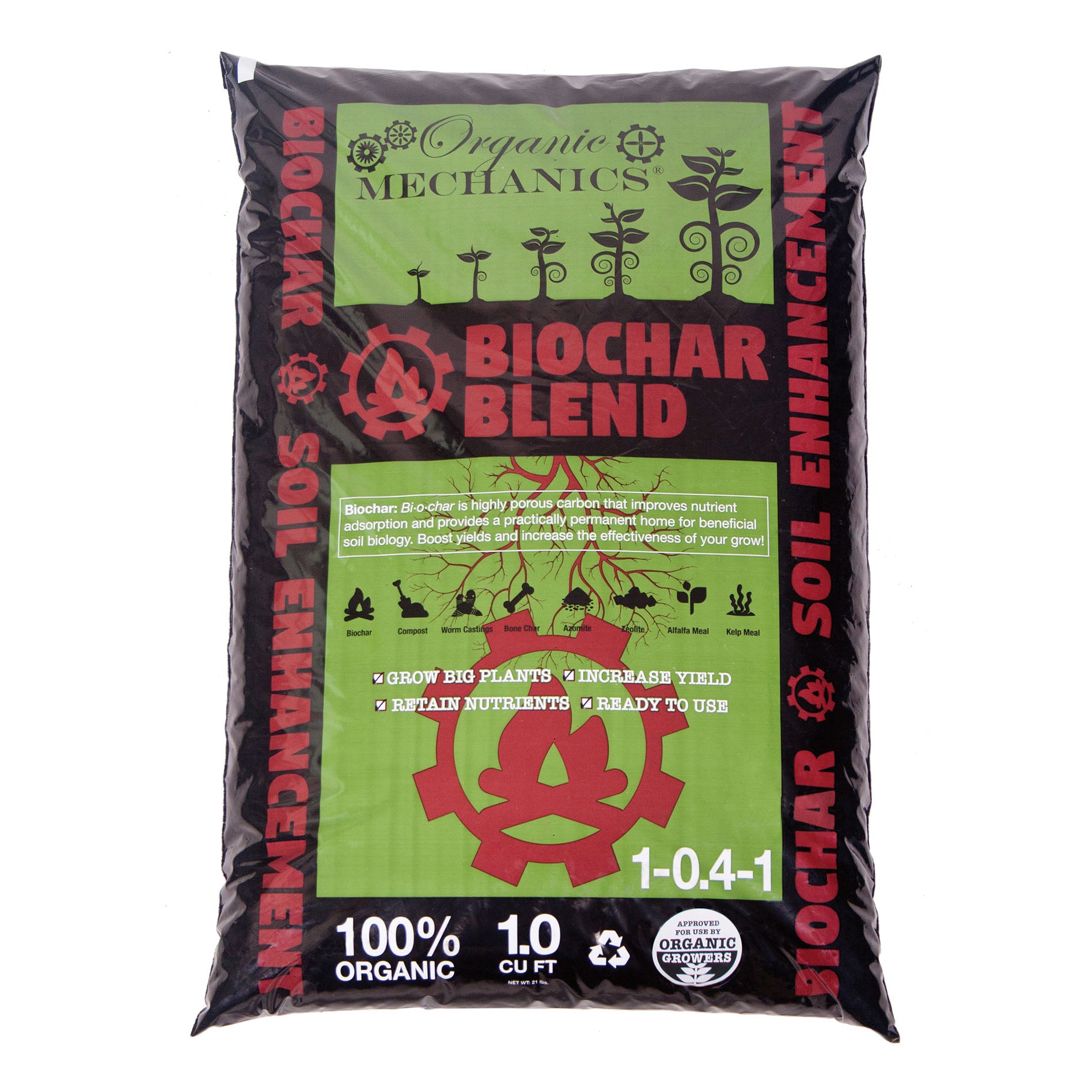 Organic Biochar Blend