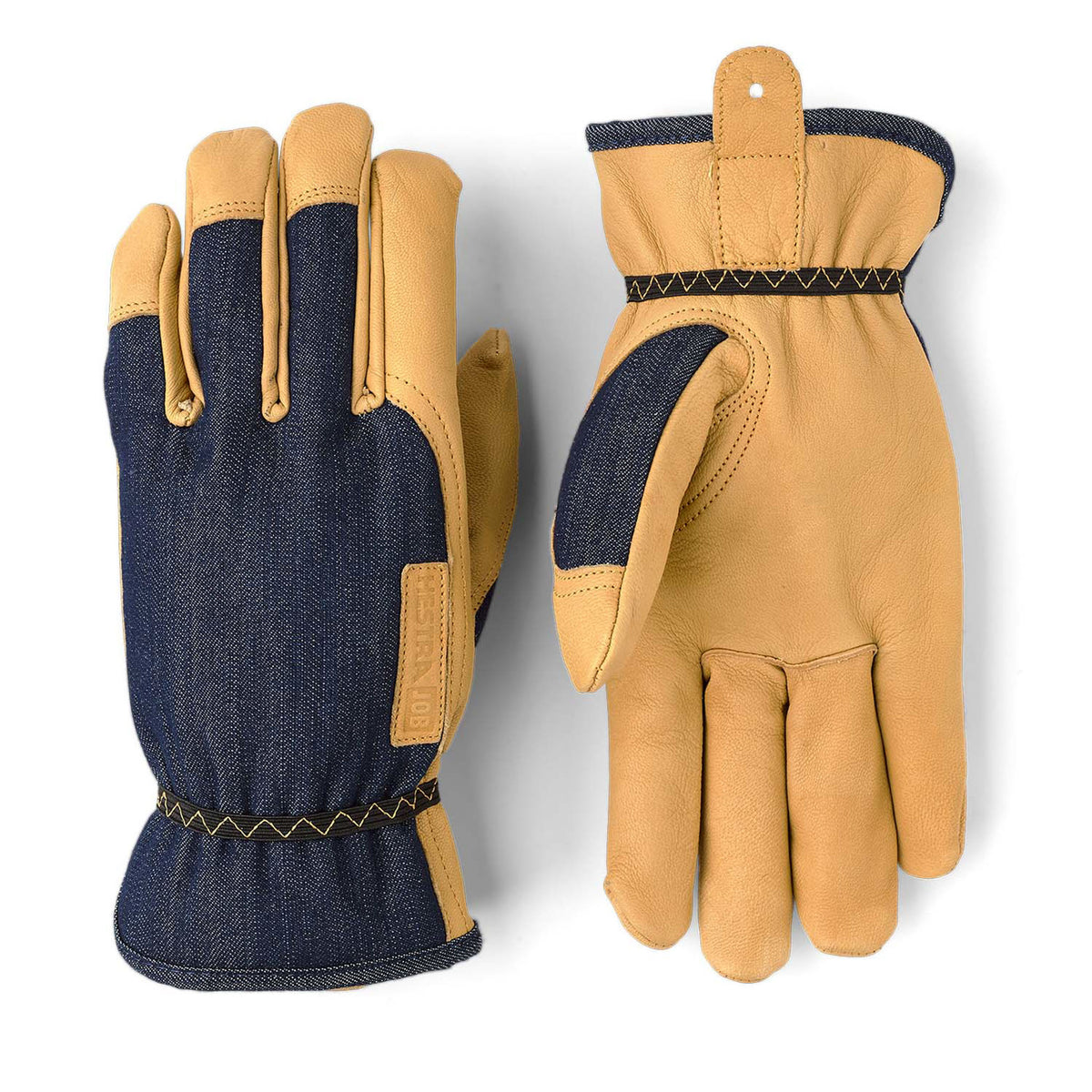 Mens Kobalt Goatskin Gloves