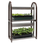 Grow Light Burpee LED Two Tier Cart