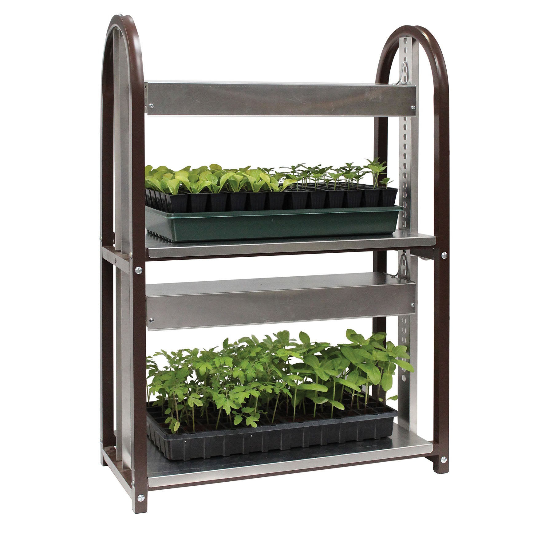 Grow Light Burpee LED Two Tier Cart