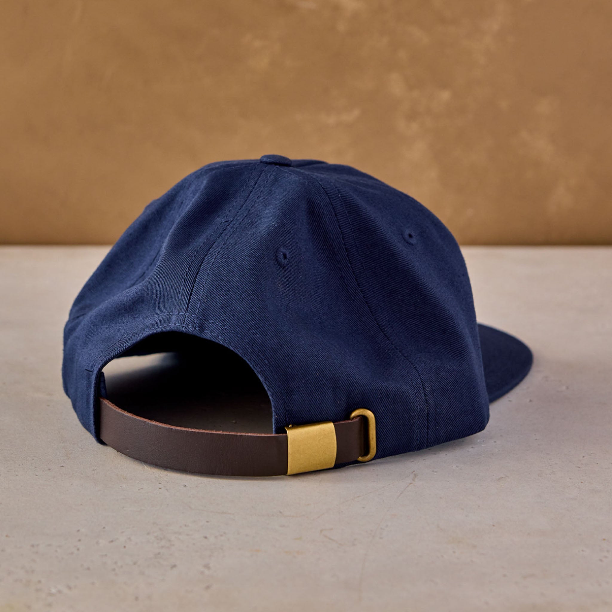 Navy Vintage Dad Hat - Burpee Sunflower