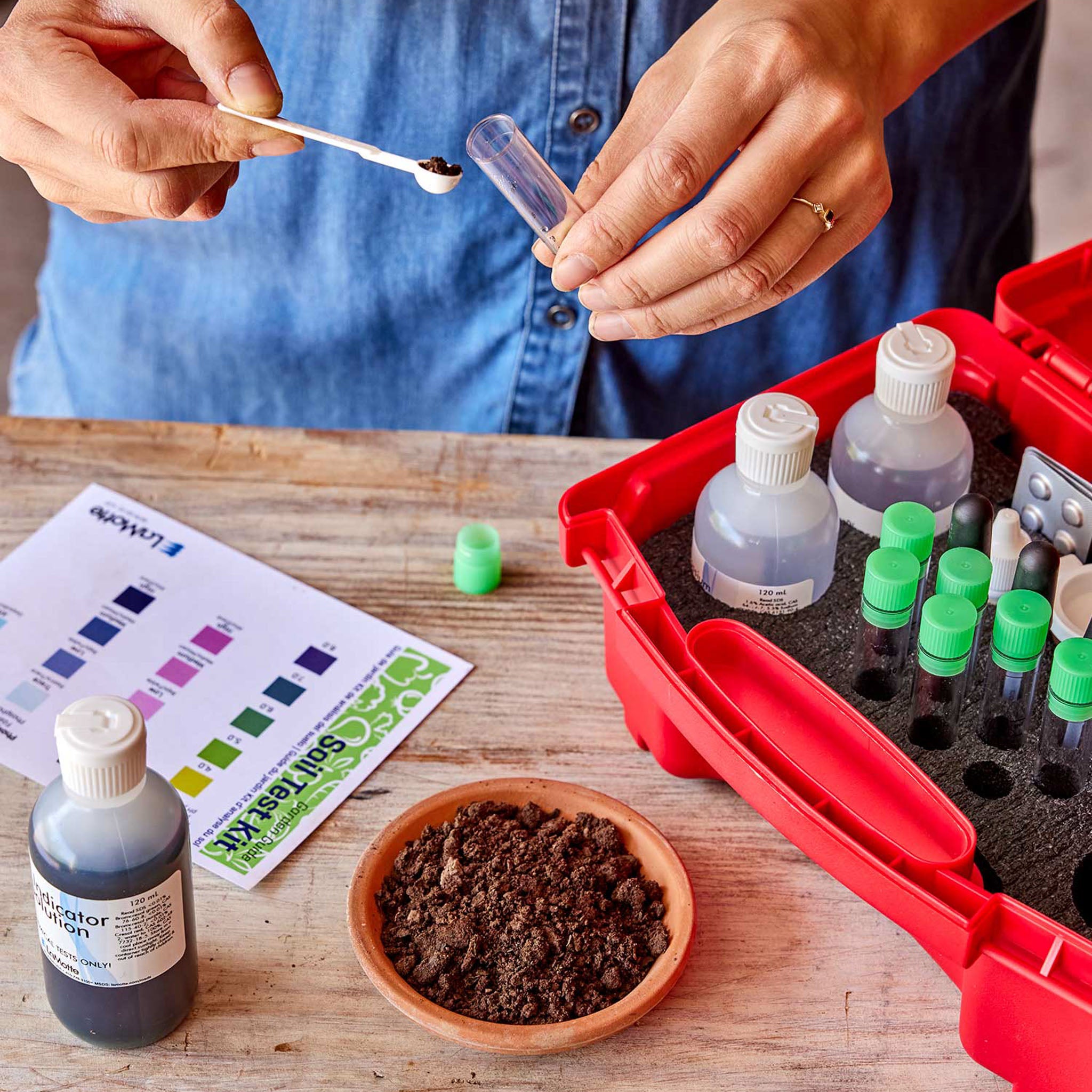 Deluxe Garden Soil Testing Kit