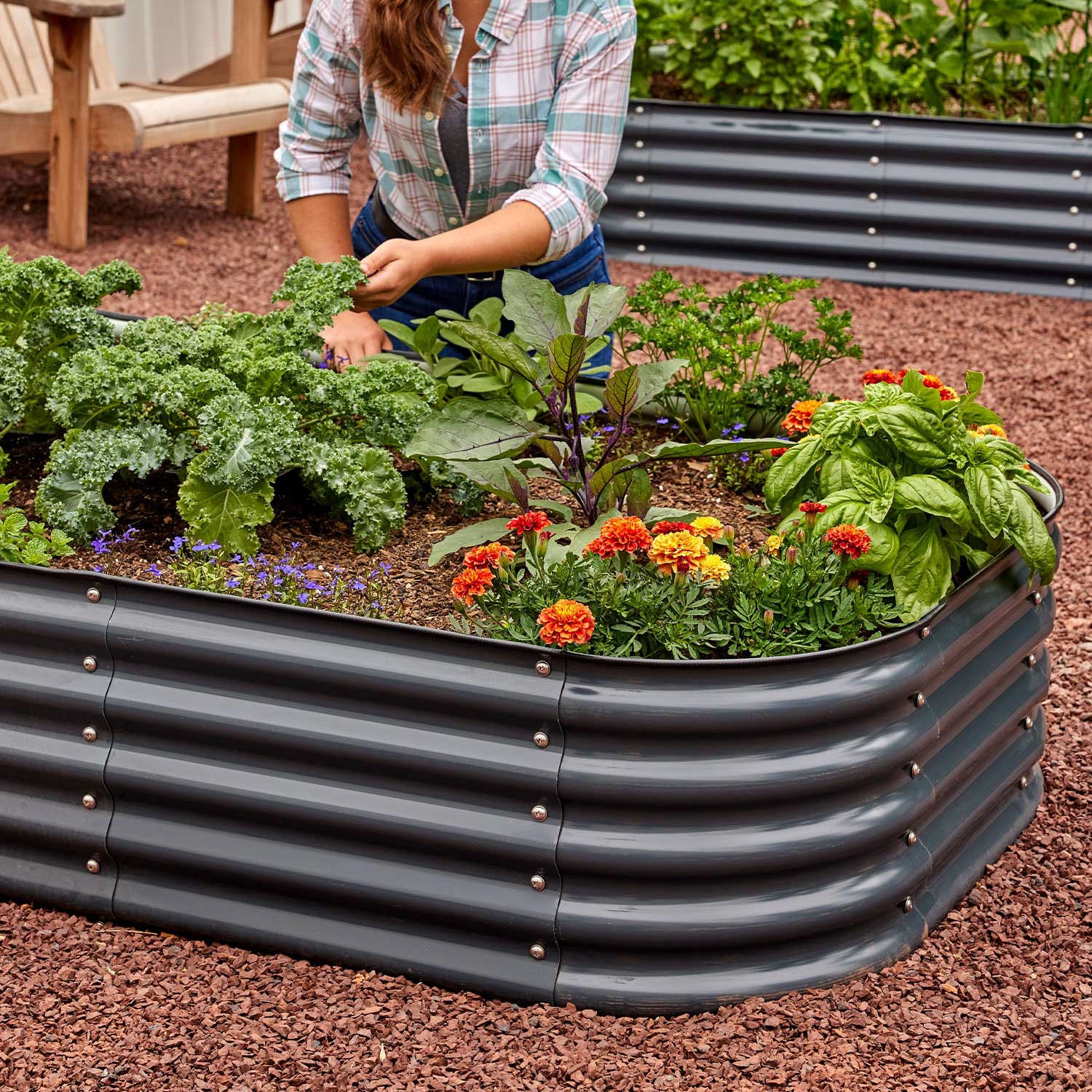12-in-1 Galvanized Raised Bed