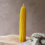 Golden Bantam Corn Beeswax Candle