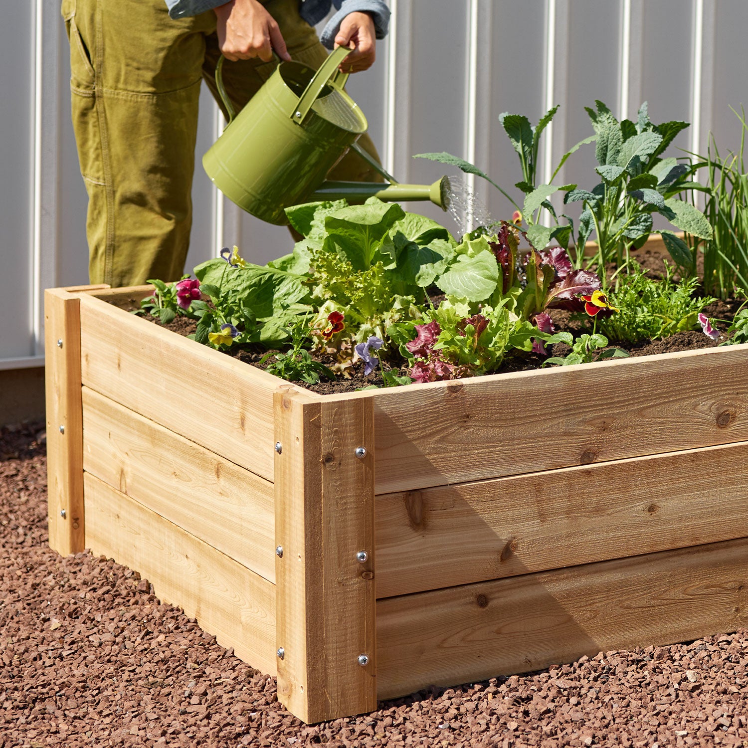 Deep Cedar Raised Bed