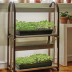 Grow Light Burpee LED Two Tier Cart