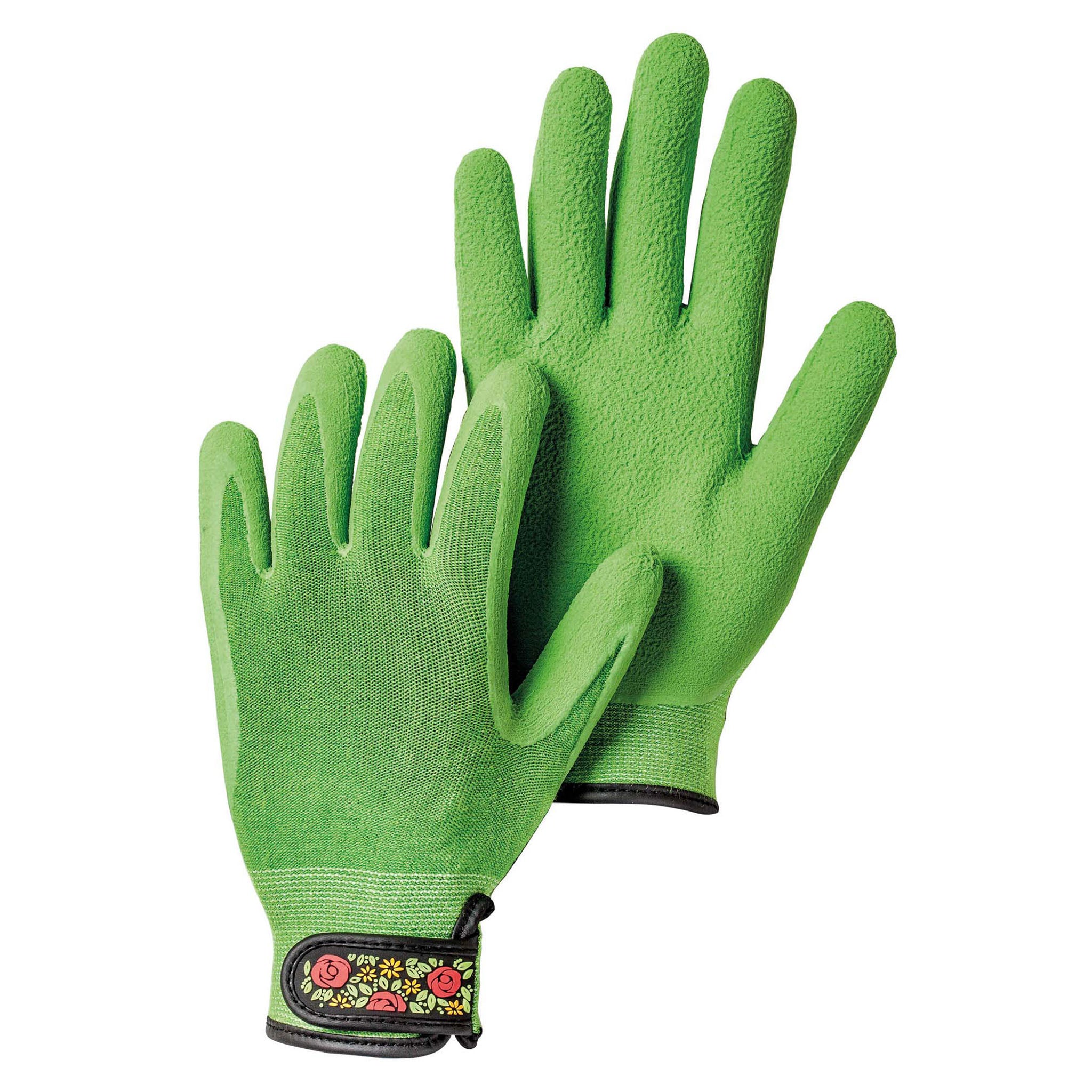 Knitted Bamboo Gloves Green