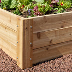Deep Cedar Raised Bed