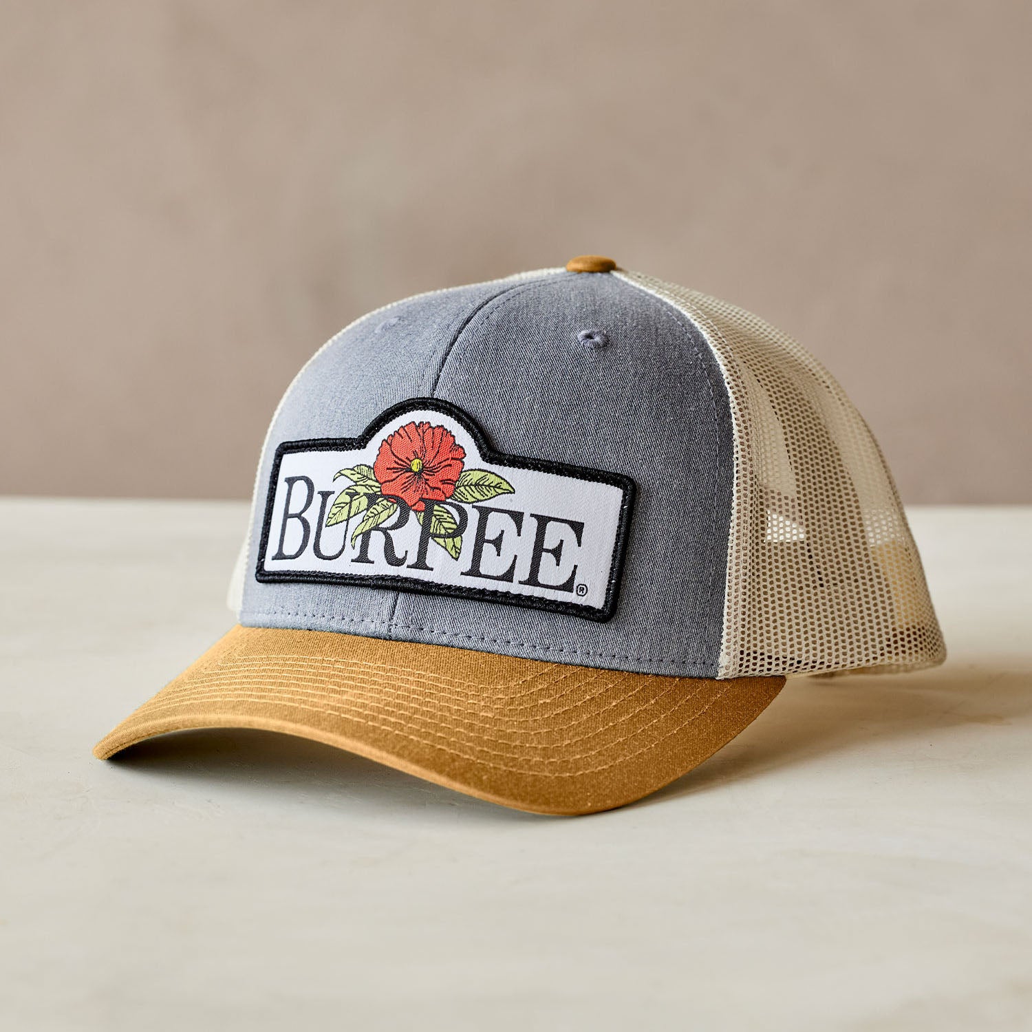 Traditional Trucker Hat - Biscuit