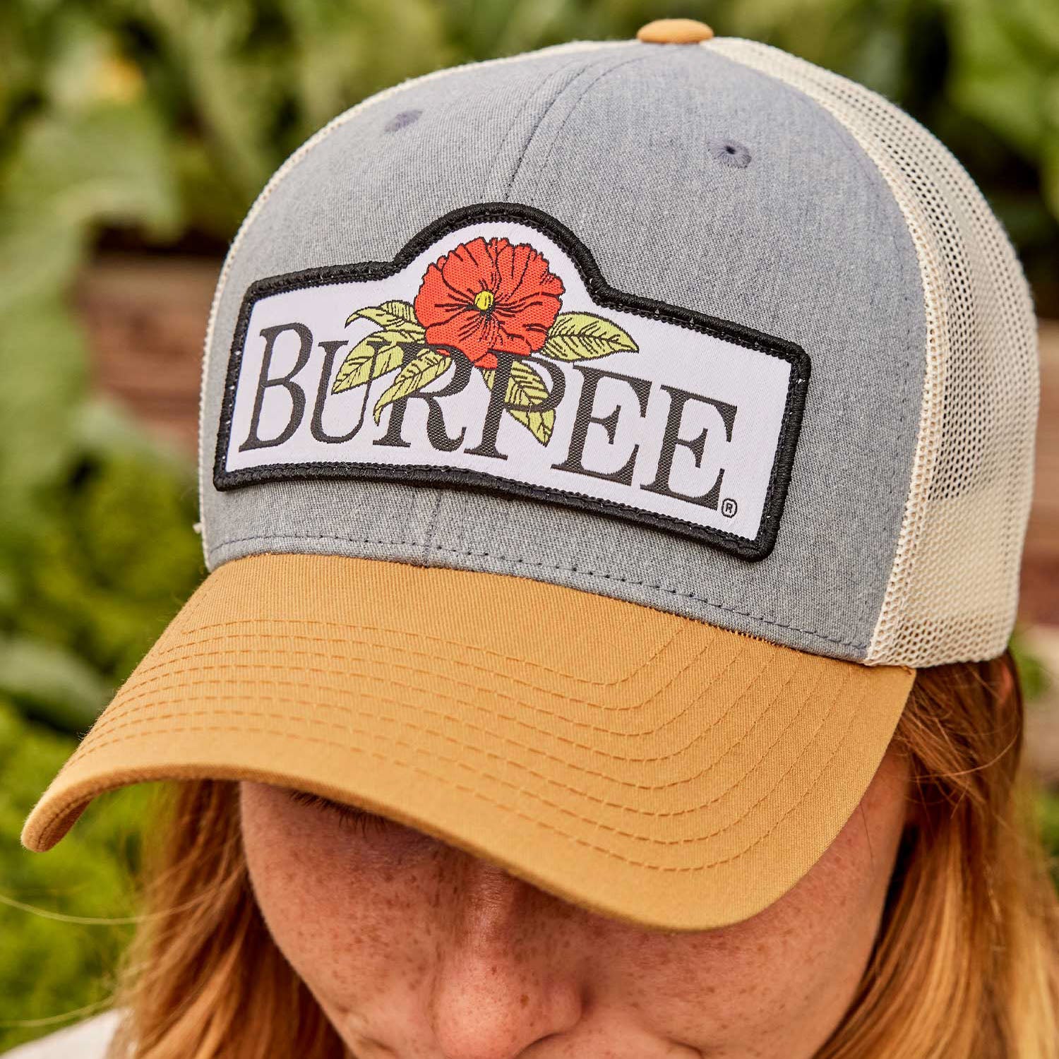 Traditional Trucker Hat - Biscuit