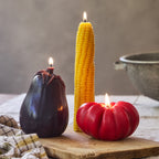Vegetable Harvest Beeswax Candle Collection