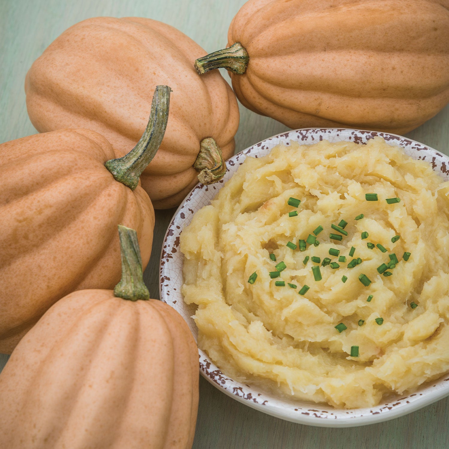 Baked Potatoes Winter Squash
