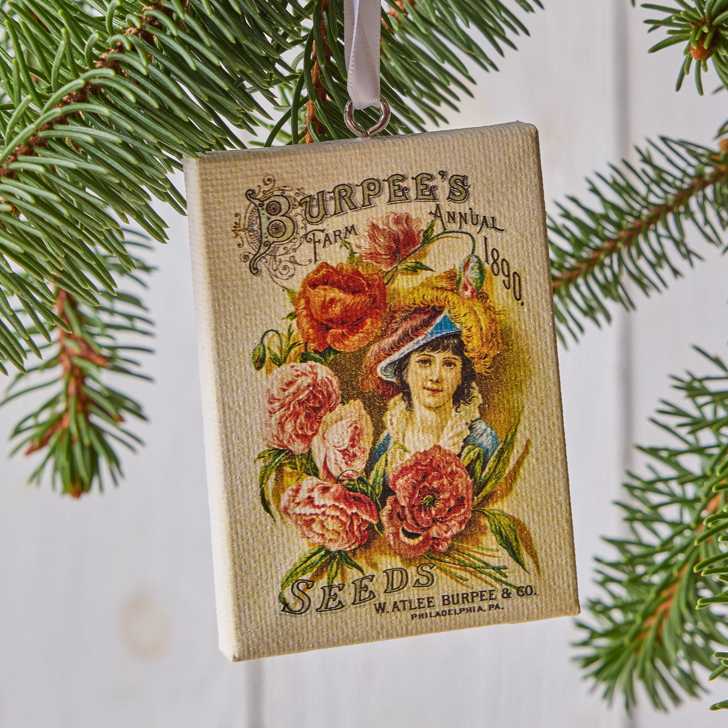 Vintage 1890 Seed Catalog Cover Ornament