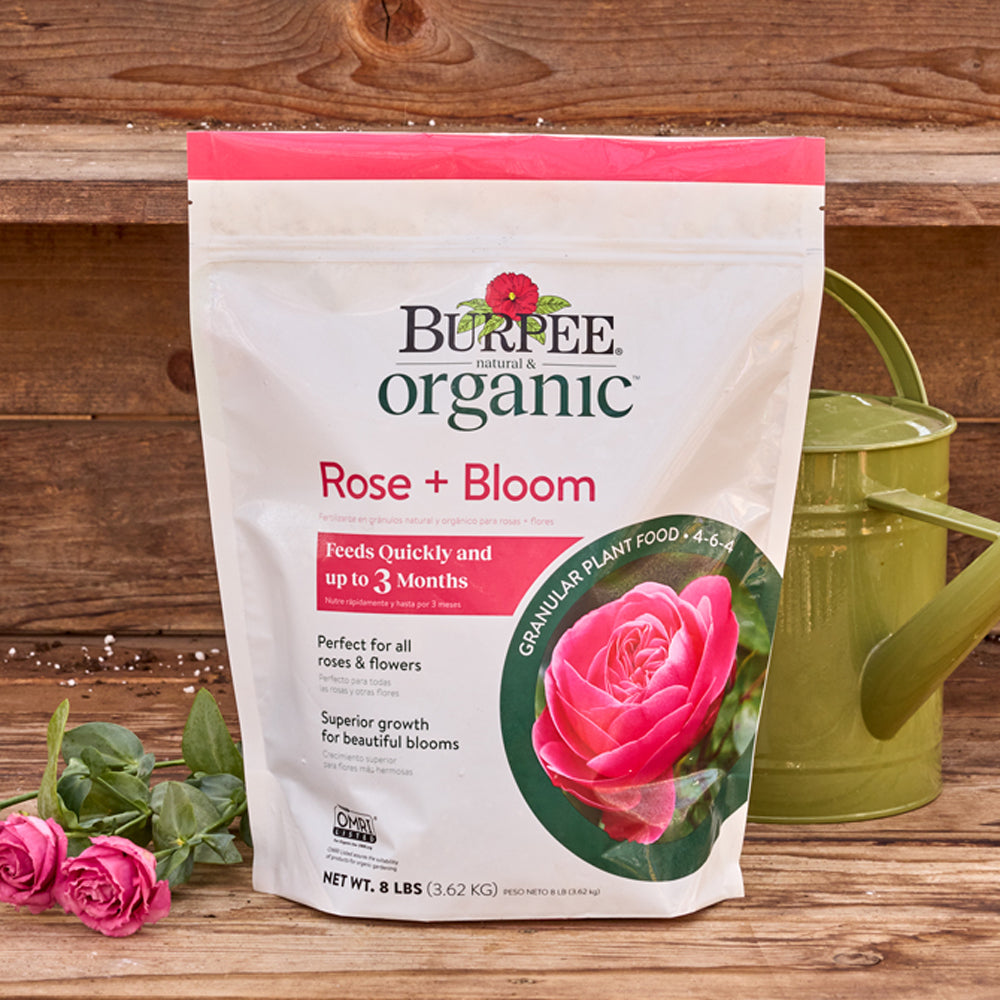Burpee Natural Organic Rose Bloom Granular Plant Food 4-6-4