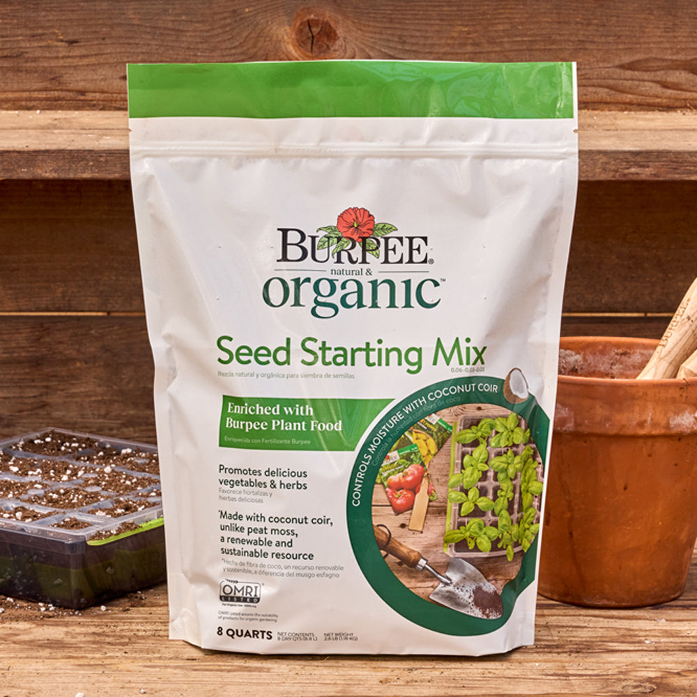 Burpee Eco Friendly 8 Qt Seed Starting Mix 0.06-0.03-0.03