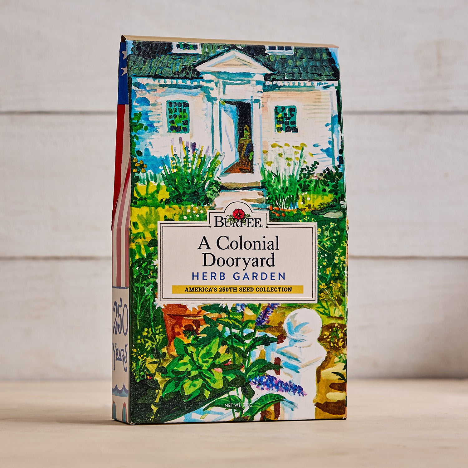 A Colonial Dooryard Herb Garden