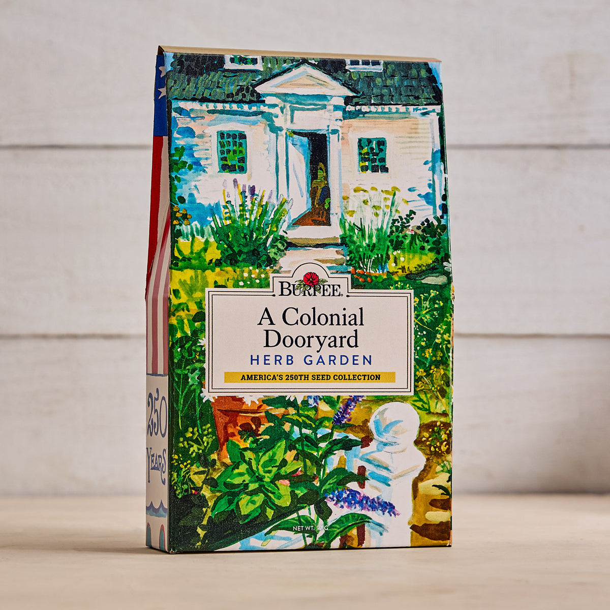 A Colonial Dooryard Herb Garden