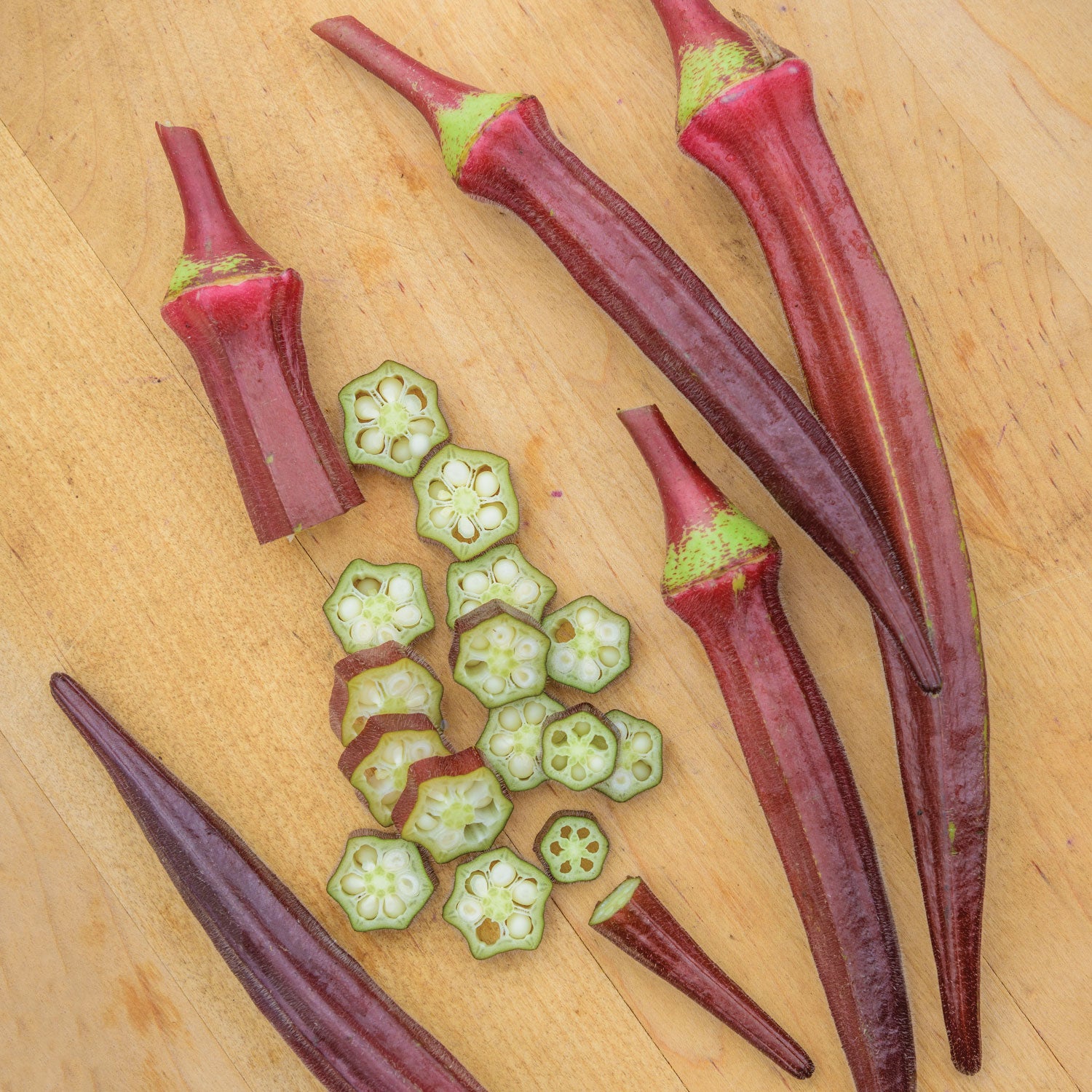 Burgundy Okra
