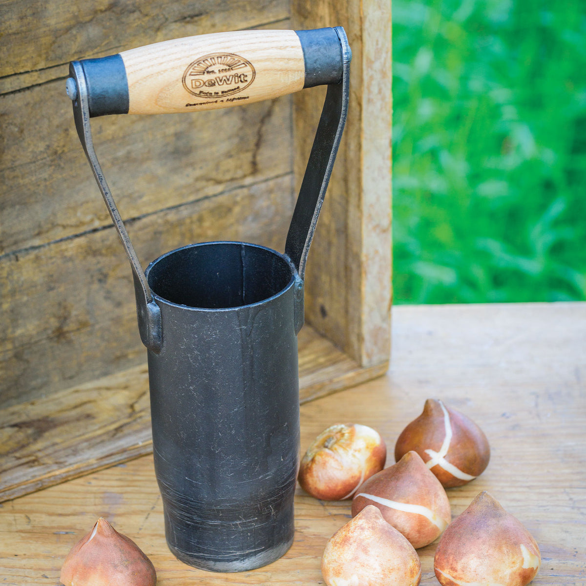 Short Handle Bulb Planter